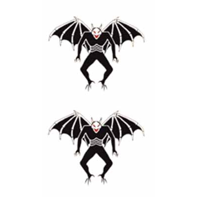 タトゥーシール コウモリ3